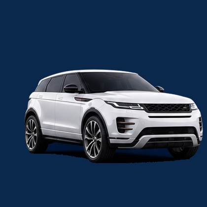 White luxury SUV